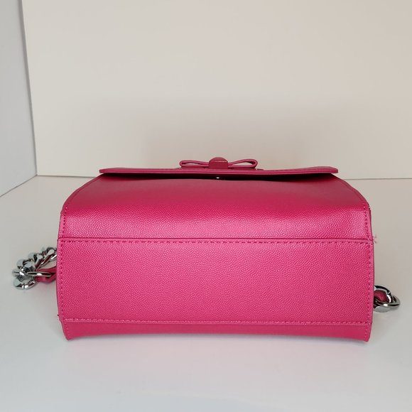 Bestey Johnson Red XODEVIN Shoulder Bag with Chain - NWT - Picture 3 of 10